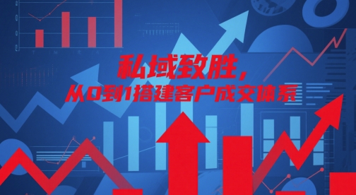 私域致胜，从0到1搭建客户成交体系-小知云程阁