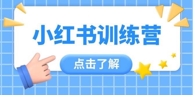 小红书训练营，助小白入门，掌握技巧变达人，课程实操又全面(12节课)-小知云程阁