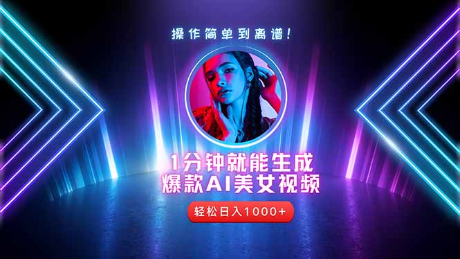 2025年最强副业：用AI做短视频，从零开始打造爆款账号！-小知云程阁